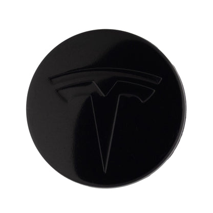 Tesla Hub Caps | Gloss Black