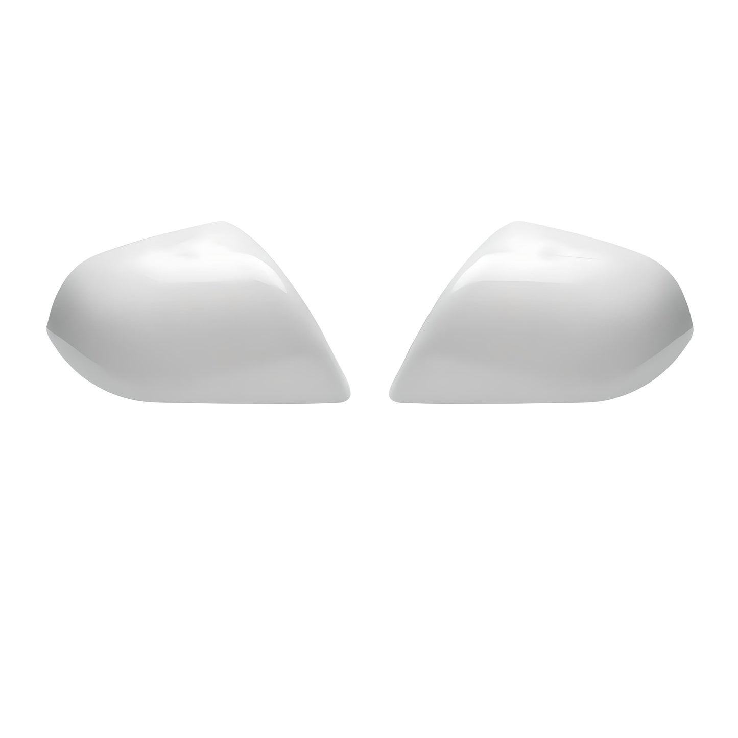 Tesla Side Mirror Overlay | Model Y (2021 - 2024) White